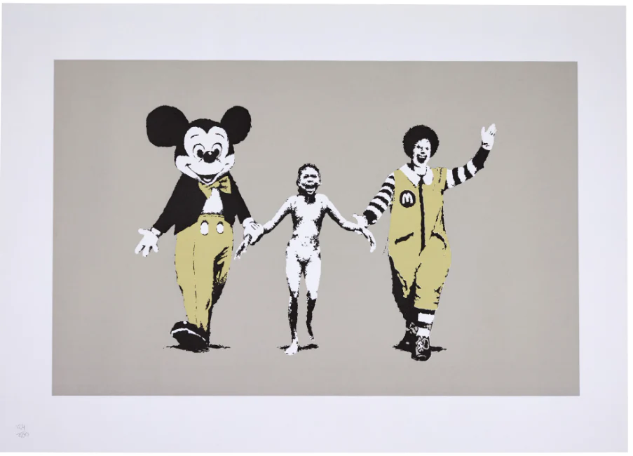 The Most Famous Works by Banksy: A Look at the Most Iconic and