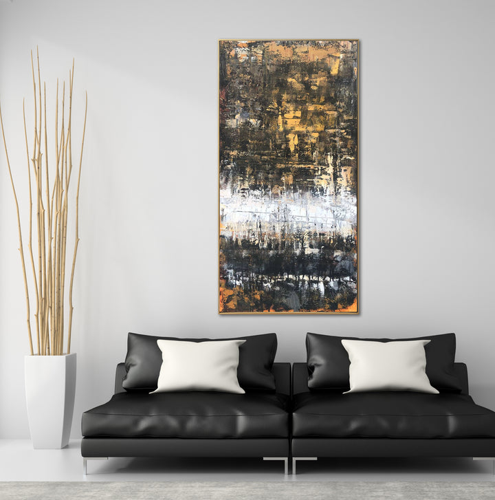 IMPROBABLE WAVES 36"x18"