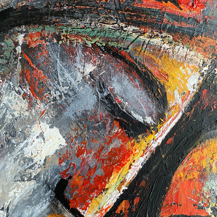 SILENT CONNECTION 26"x26"