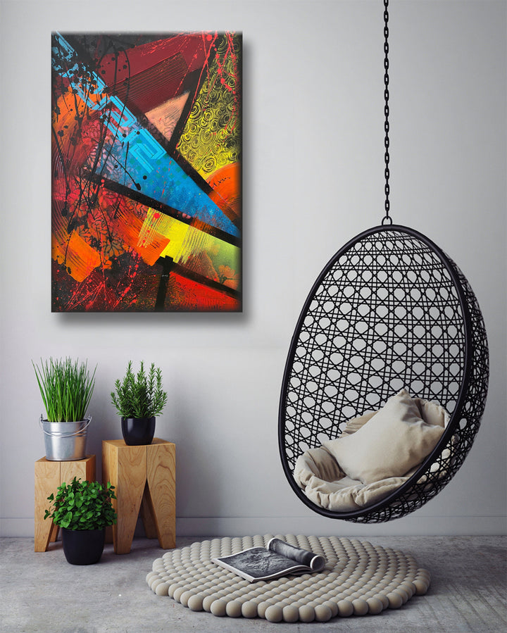 COLOR EXPLOSION 36"x24"