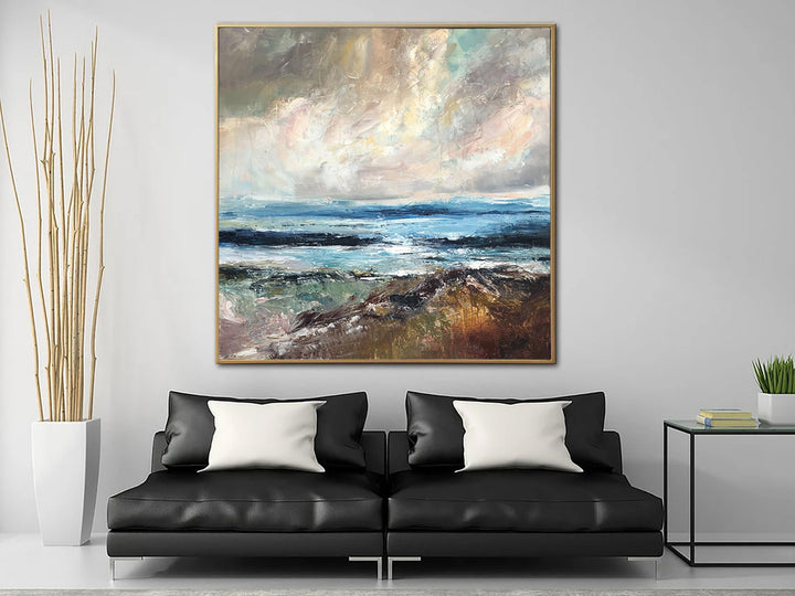 AHEAD OF THE STORM 27.55"x27.55"