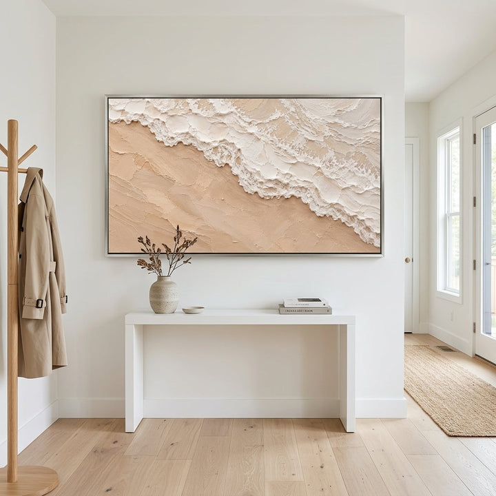 FOAM AND SAND