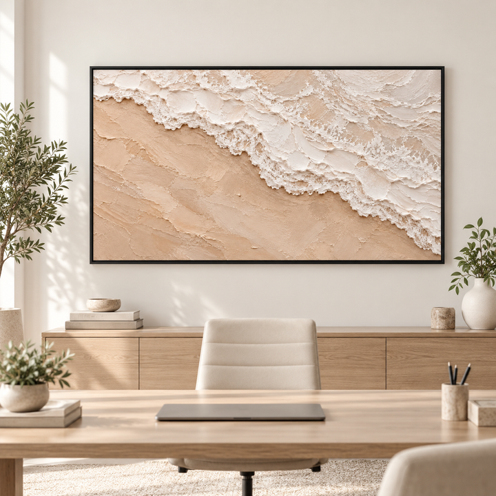FOAM AND SAND