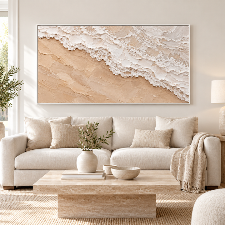 FOAM AND SAND