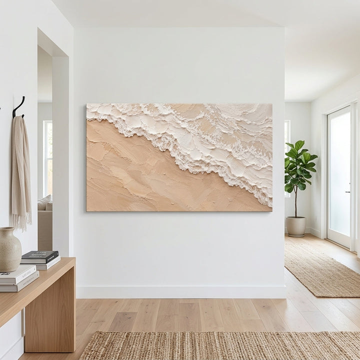 FOAM AND SAND
