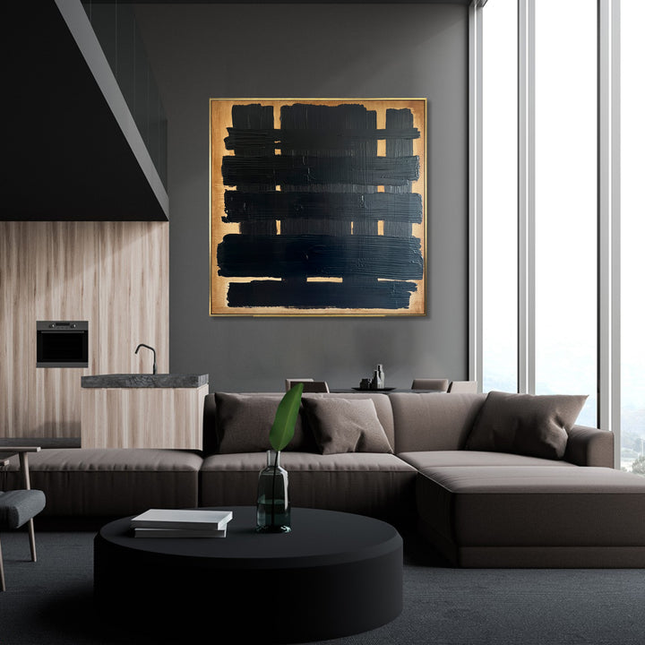 BLACK LATTICE 31"x31"