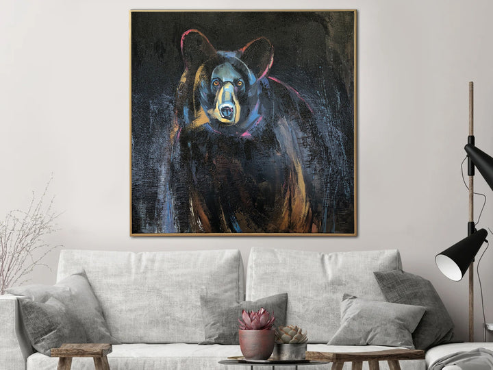 THOUGHTFUL BEAR 27.55"x27.55"