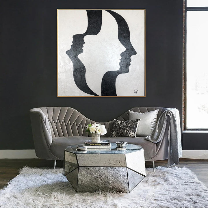 OPTICAL ILLUSION 27.55"x27.55"