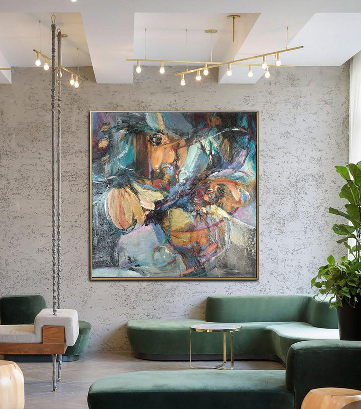 FLORAL SOLUTION 19.68"x19.68"