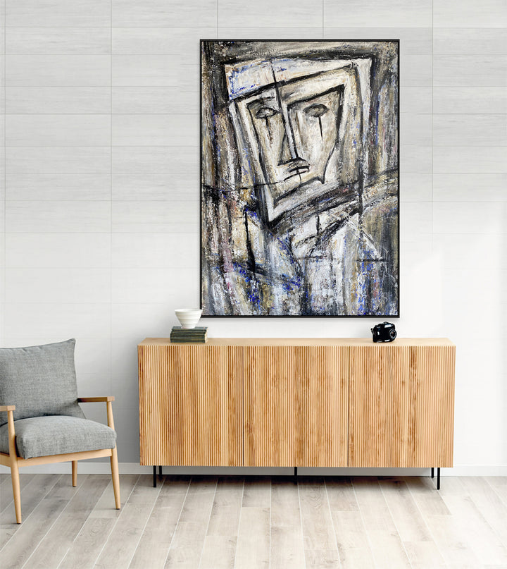 CUBIST FLAIR FACE 40x30"