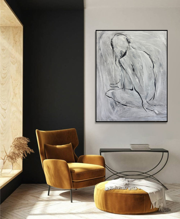 CONTEMPLATIVE SILENSE 43.3"x29.5"