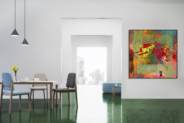 VIBRANT DISARRAY 39.4"x39.4"