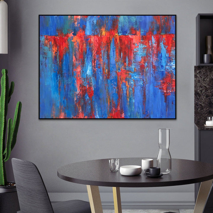 BLUE BLAZE 40"x54"