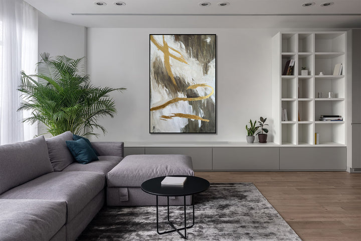 GOLDEN MOTION 72"x48"