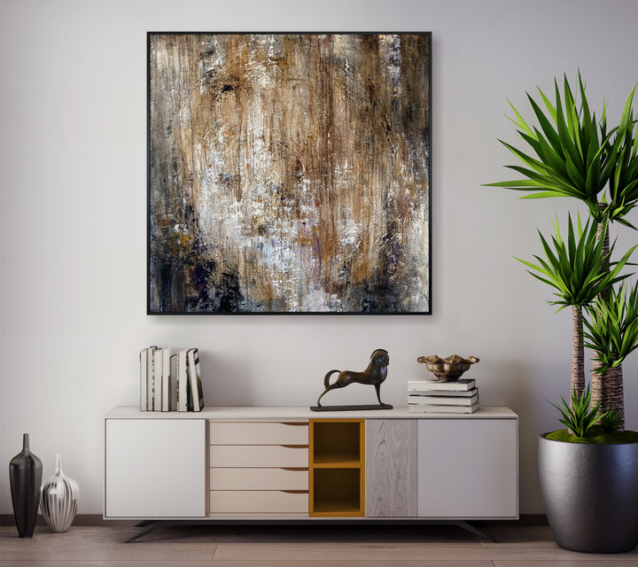 GLIDED LAYERS 46"x46"