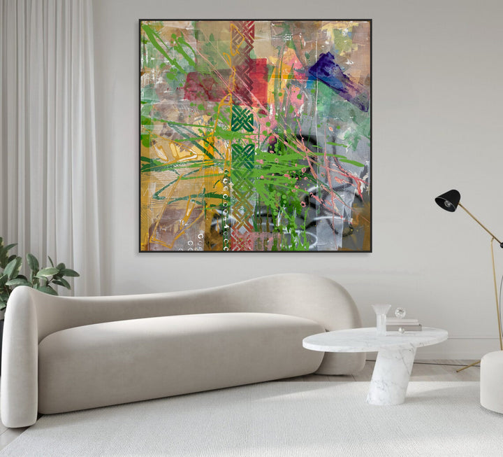 NATURE'S PALIMPSEST 39.4"x39.4"