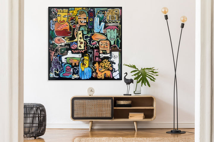 MODERN SOCIETY 50"x50"