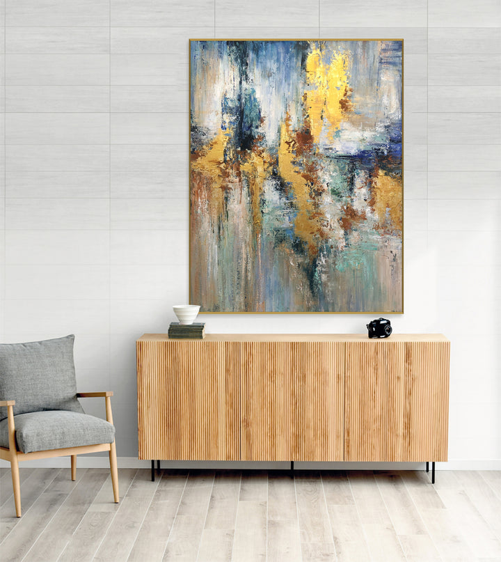 SUN OVER THE RIVER 60"x46"