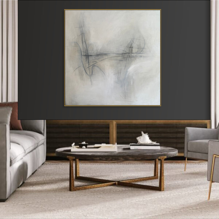 GENTLE ABSTRACTION 60"x60"