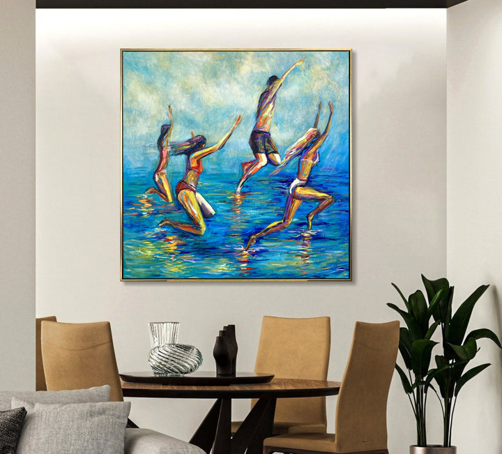 CHASING SUMMER 40"x40"