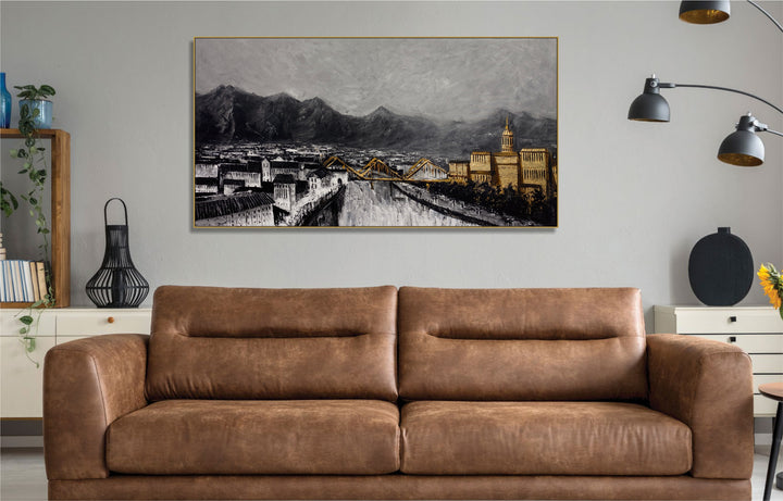 GOLDEN CITY 40"x76"