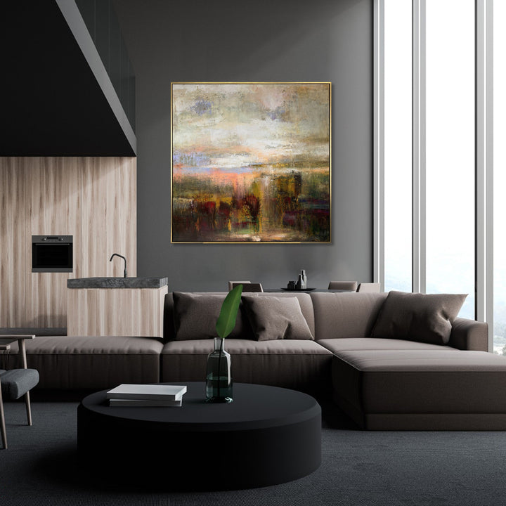 MORNING HUES 50"x50"