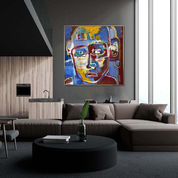 MUTED EXPRESSIONS 32"x32"