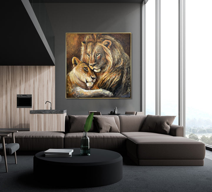 KING & QUEEN 46"x46"