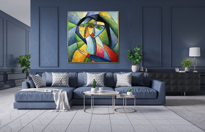 MERGING PERSONALITIES 32"x32"