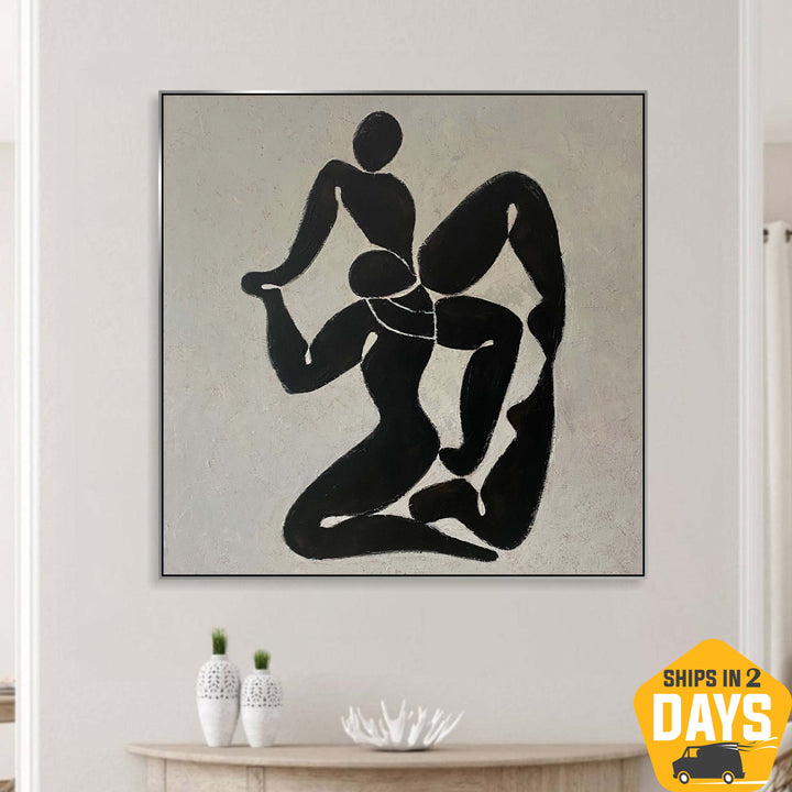 RYTHMIC CONTOURS 46"x46"