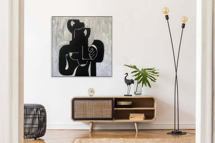 MONOCHROME ENCOUNTER 39.4"x39.4"