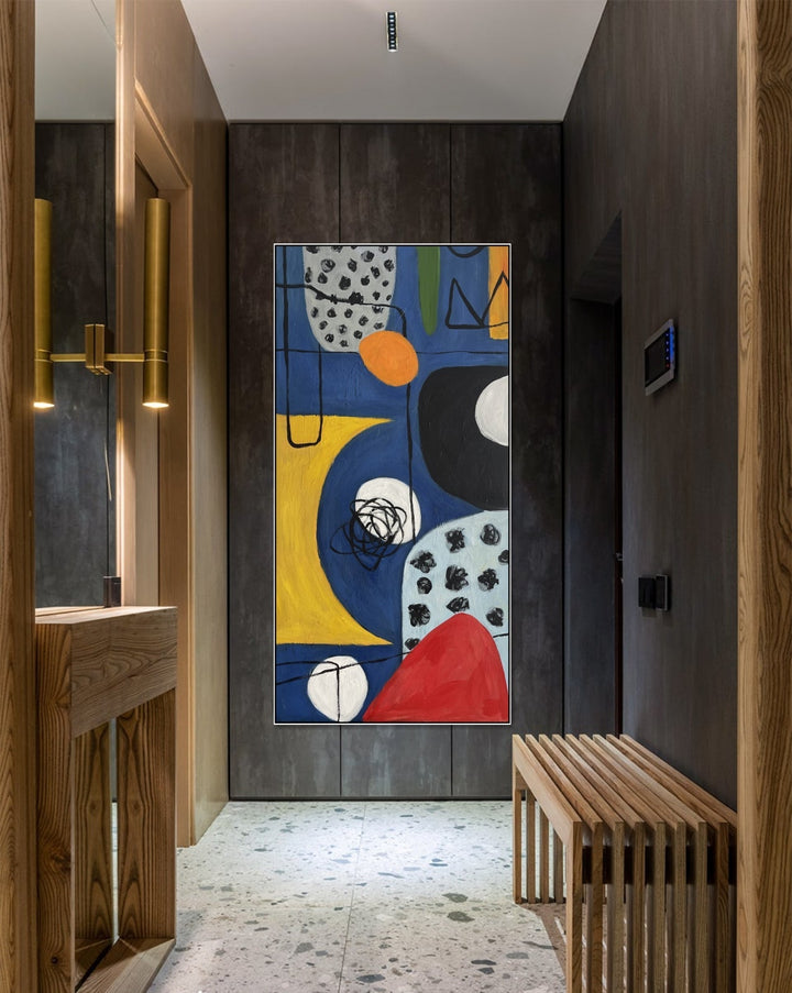 GEOMETRIC VIBRANCE 46"x23"