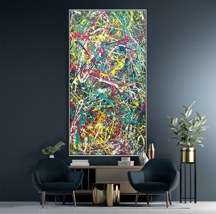 VIBRANT CHAOS 60"x30"