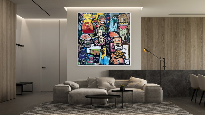 MODERN SOCIETY 60"x60"