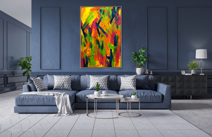 BURST OF SPRING 54"x40"