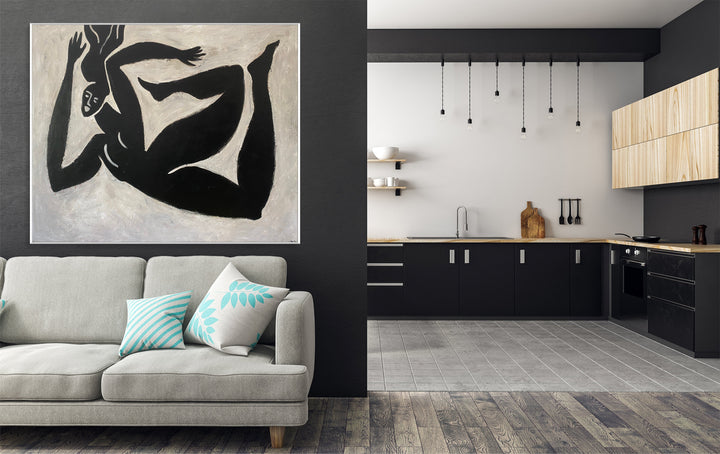 FALLING THROUGH 40"x54"