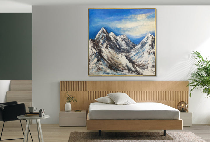 SNOWY SUMMITS 36"x36"