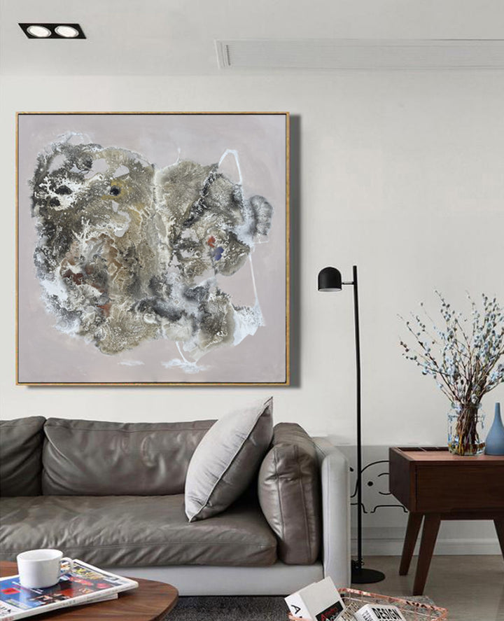 MAP OF ISLAND 46"x46"