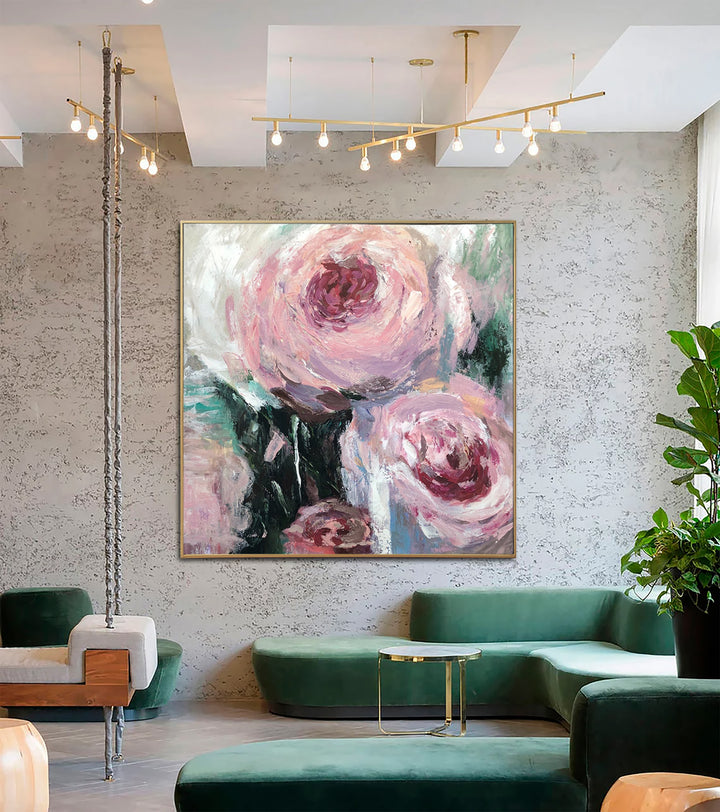 SPRING PEONIES 23.6"x23.6"