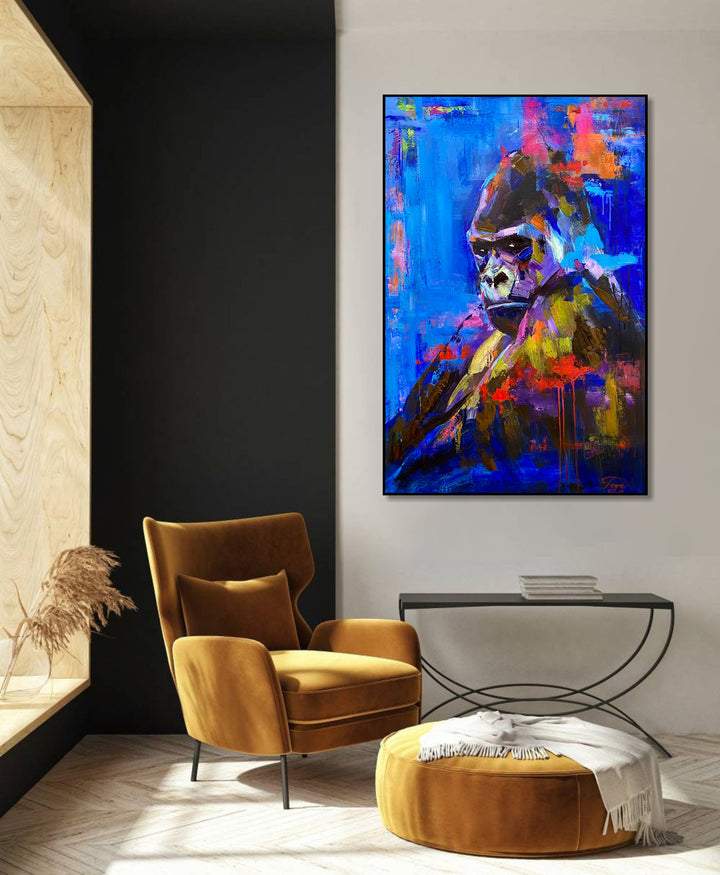 MAJESTIC GORILLA 46"x30"