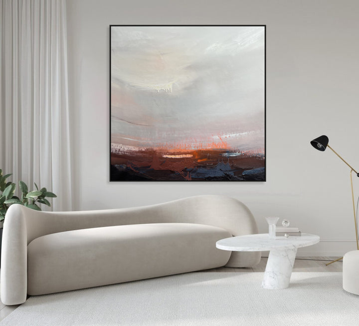 Modern Painting On Canvas Oil Abstract Painting Unique Wall Art Artwork Canvas Acrylic Painting Contemporary Art | DEPTH OF NATURE 321 39.3X36.6"