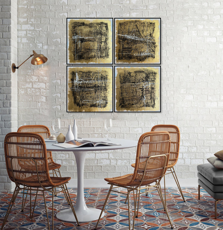 GOLDEN GRID 4P 39.4"x39.4"