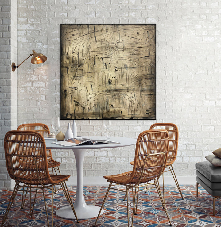 OLD WRITINGS 50"x50"