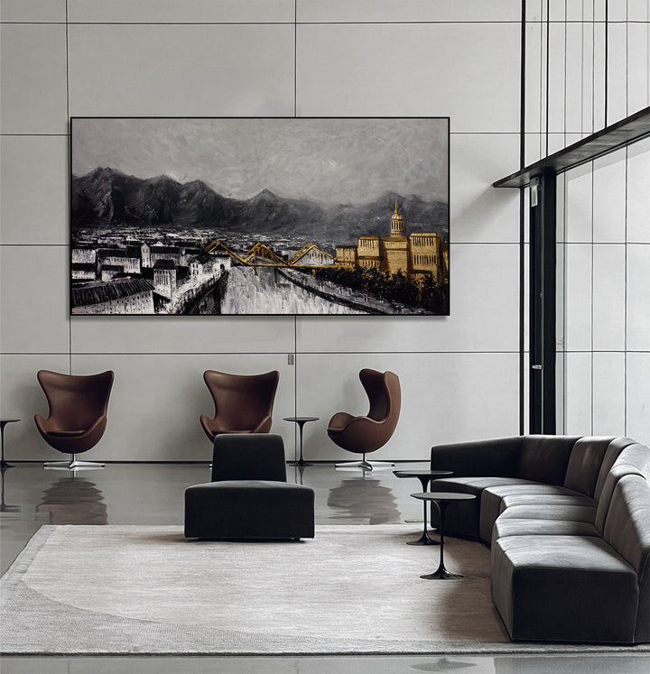GOLDEN CITY 40"x76"
