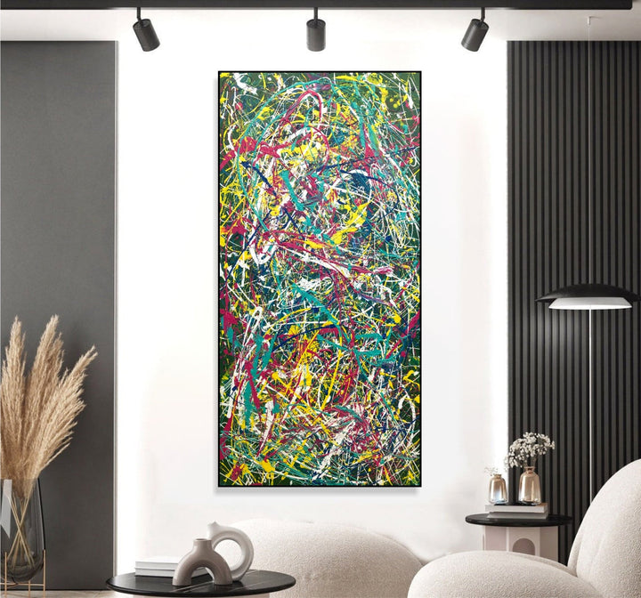 VIBRANT CHAOS 60"x30"