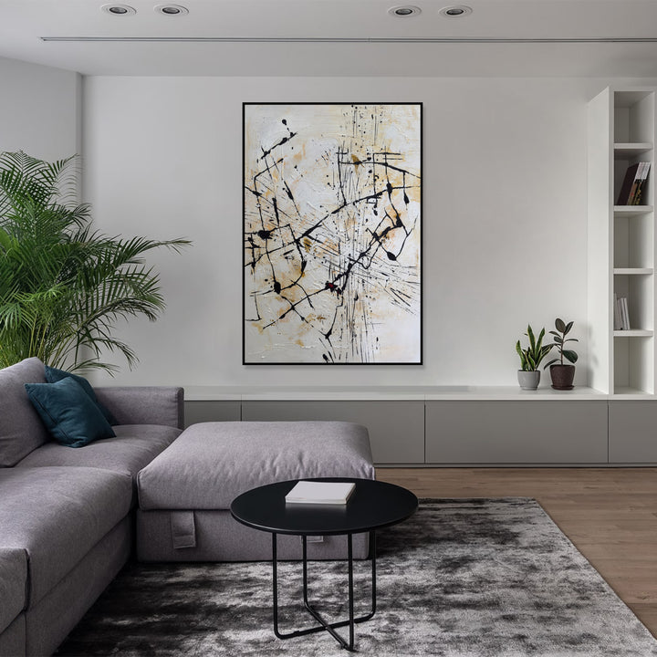 CHAOTIC LINES 31.5"x22.8"