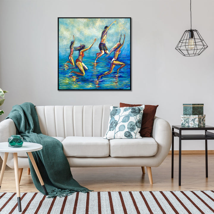 CHASING SUMMER 40"x40"