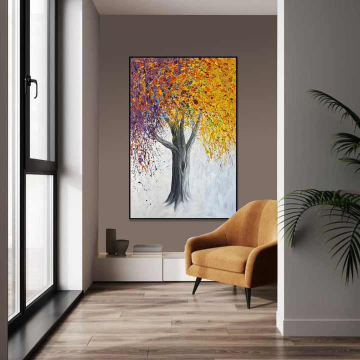 GLEAMING AUTUMN WHIRL 60"x39.4"