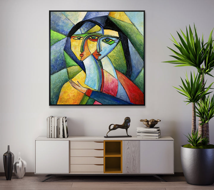 MERGING PERSONALITIES 32"x32"