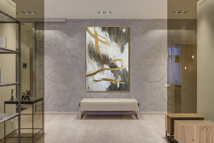 GOLDEN MOTION 72"x48"